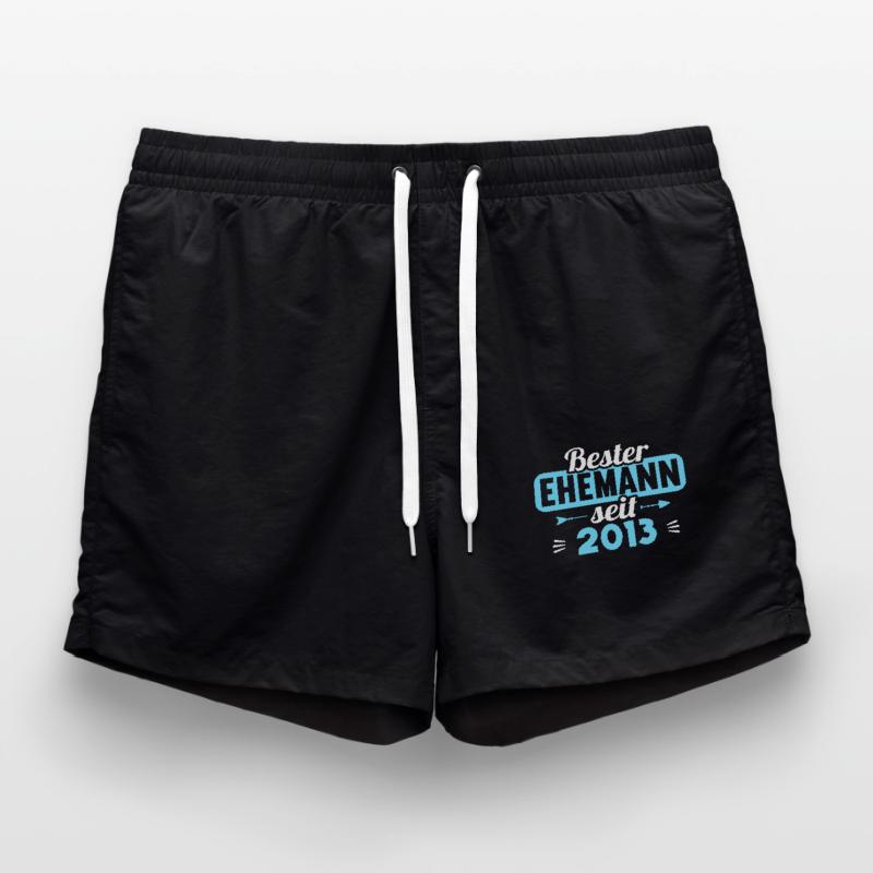Beste Ehefrau Bester Ehemann seit 2013 Badeshorts