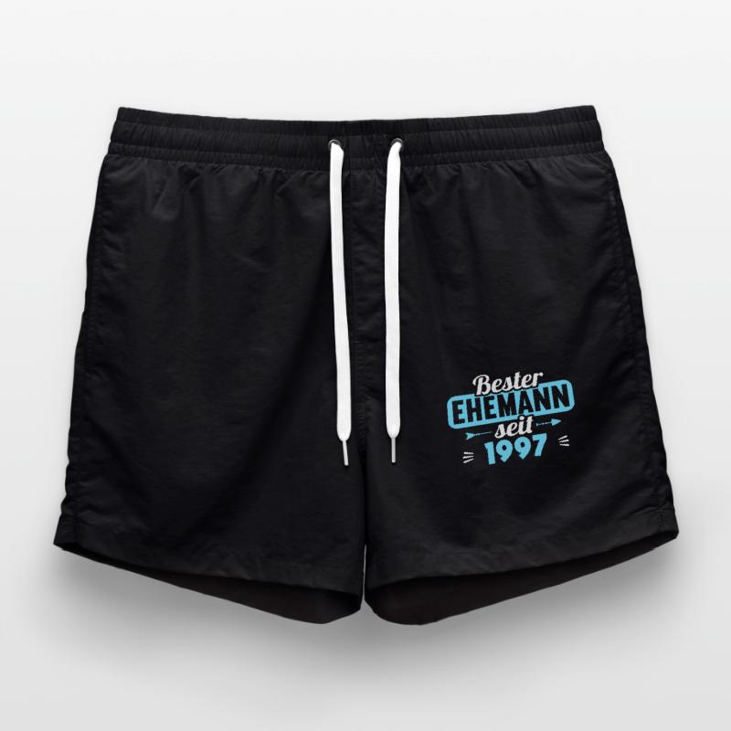 Beste Ehefrau Bester Ehemann seit 1997 Badeshorts