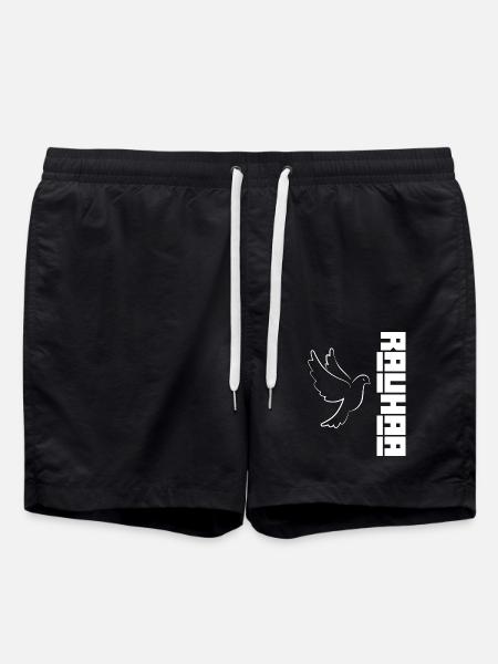 Rauhaa Frieden Ukraine - Badeshorts - Schwarz