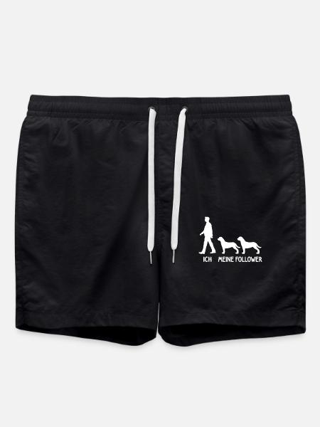 Ich Meine Follower Rottweiler Hunde Züchter Hund - Badeshorts - Schwarz