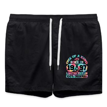 Unique Born 1997 Édition Limitée - Short de bain - noir - Devant - AI Model Male 185 light (185cm)