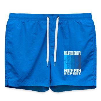 Blueberry Muffin Expert - Swim Trunks - cobalt blue - Front