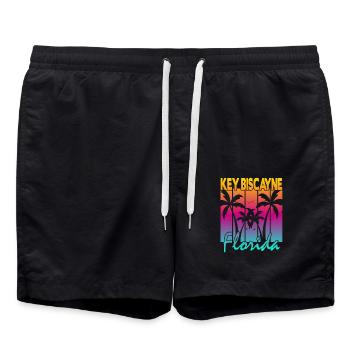 Key Biscayne Floride - Short de bain - noir - Devant - AI Model Male 185 light (185cm)