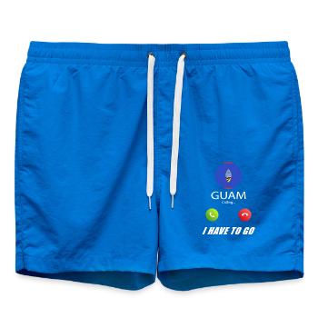 Guam appelle les drapeaux Lusiger en disant - Short de bain - cobalt blue - Devant