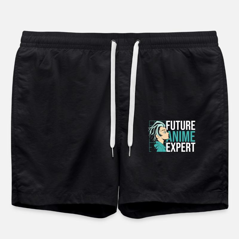 Zukünftiger Anime-experte | Anime-liebhaber | - Badeshorts - Schwarz