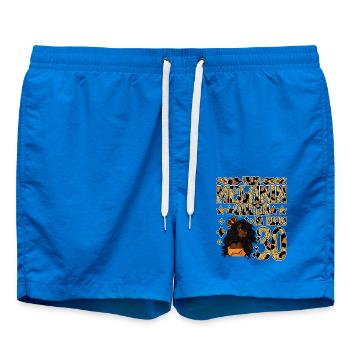 Cette reine de mélanine est maintenant noire de 30 ans - Short de bain - cobalt blue - Devant