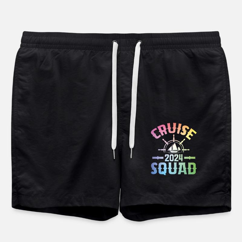 Kreuzfahrtgruppe 2024 - Badeshorts - Schwarz