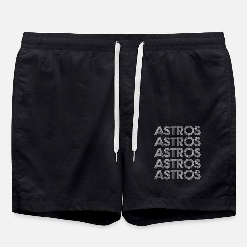 Astros - Swim Trunks - black