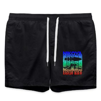 Nikoya Costa Rica - Badeshorts - Schwarz - Vorne - AI Model Male 185 light (185cm)