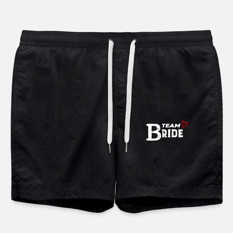Célébration de mariage nuptial - Short de bain - noir