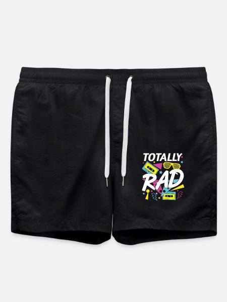 Totally Awesome - Swim Trunks - black