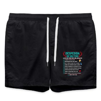 L'adieu Du Célibataire - Short de bain - noir - Devant - AI Model Male 185 light (185cm)