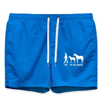 I Mes followers Chevaux Éleveur Farmer Rider - Short de bain - cobalt blue - Devant