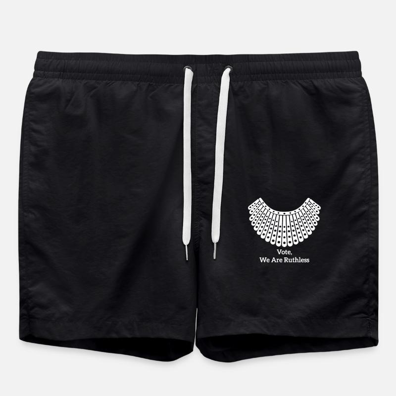 Vote We Are Ruthless - Swim Trunks - black