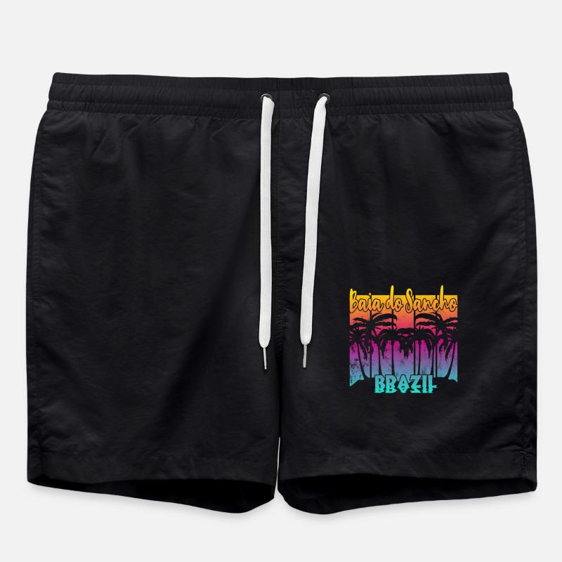 Baia do Sancho - Brazil - Swim Trunks - black