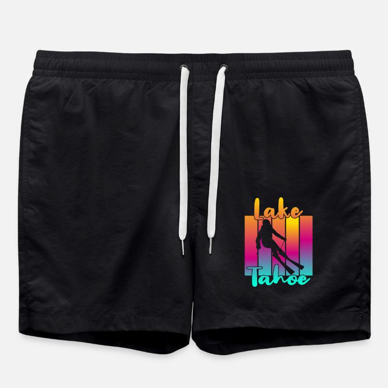 Lake Tahoe - Swim Trunks - black