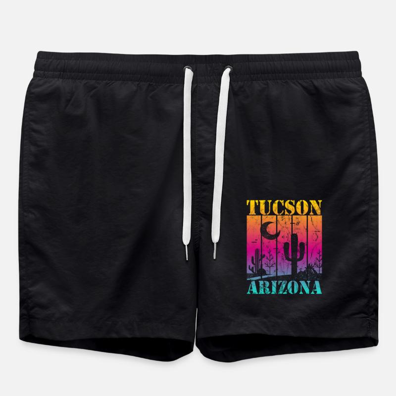 Tucson, Arizona - Short de bain - noir