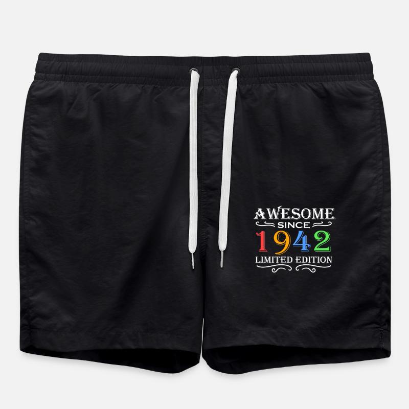 1942 - Swim Trunks - black