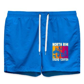 North Rim Grand Canyon Camping - Badeshorts - Cobalt blue - Vorne