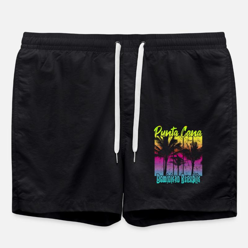 Punta Cana République dominicaine - Short de bain - noir