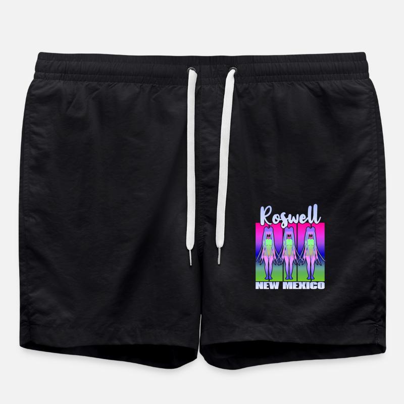 Roswell New Mexico - Badeshorts - Schwarz