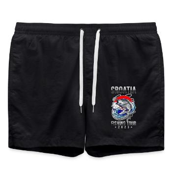 Angel Tour Croatie 2023 - Short de bain - noir - Devant - AI Model Male 185 light (185cm)