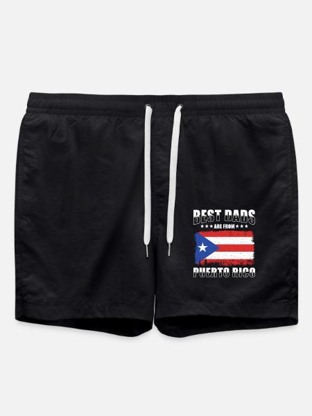 Père portoricain - Short de bain - noir