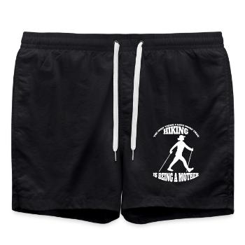 Randonnée Mama Alpinisme Mère Escalade Bloc - Short de bain - noir - Devant - AI Model Male 185 light (185cm)