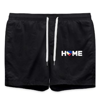 Philippines Homeland Philippines Flag - Swim Trunks - black - Front - AI Model Male 185 light (185cm)
