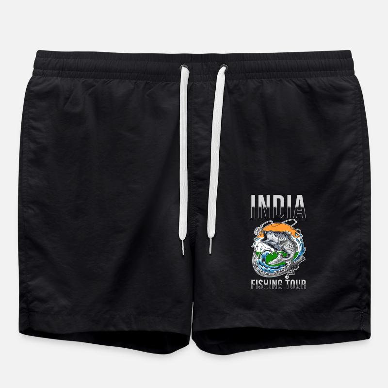 Angel Tour Inde - Short de bain - noir