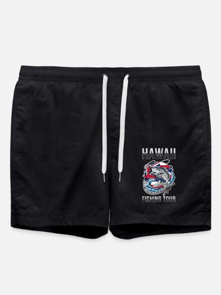 Fishing Tour Hawaii - Swim Trunks - black