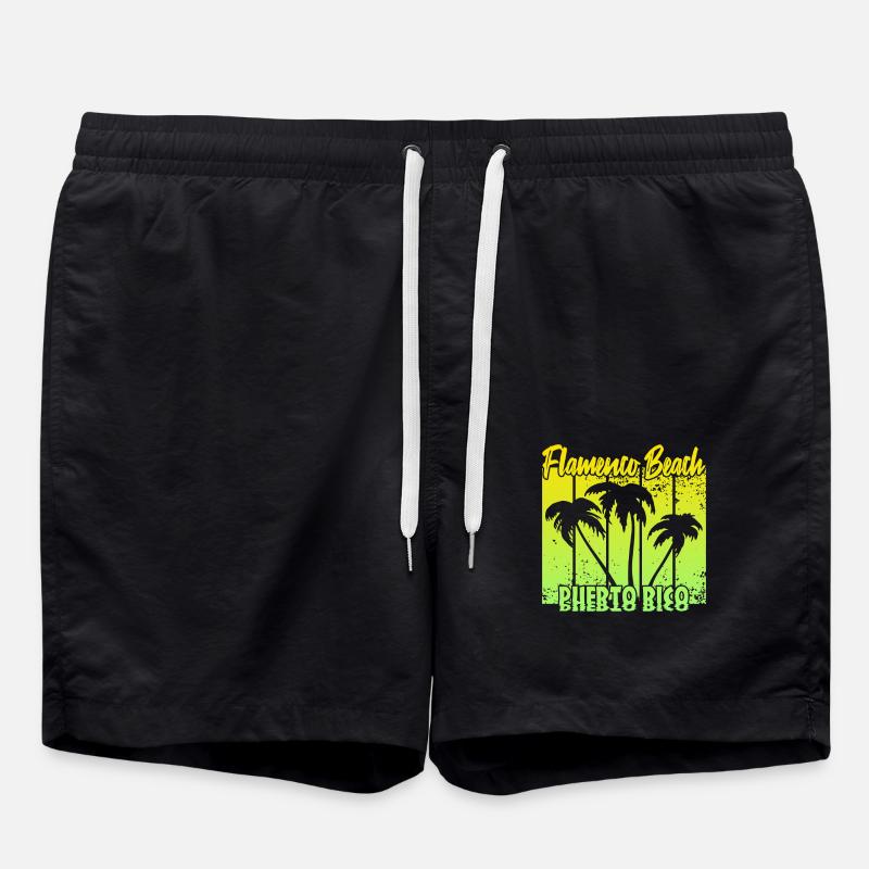 Flamenco Beach Porto Rico - Short de bain - noir