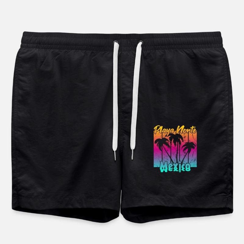 Playa Norte Mexique - Short de bain - noir