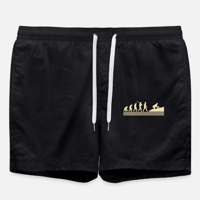 Roofer Evolution - Swim Trunks - black