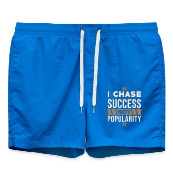 Je vise le succès, pas la popularité - Short de bain - cobalt blue - Devant