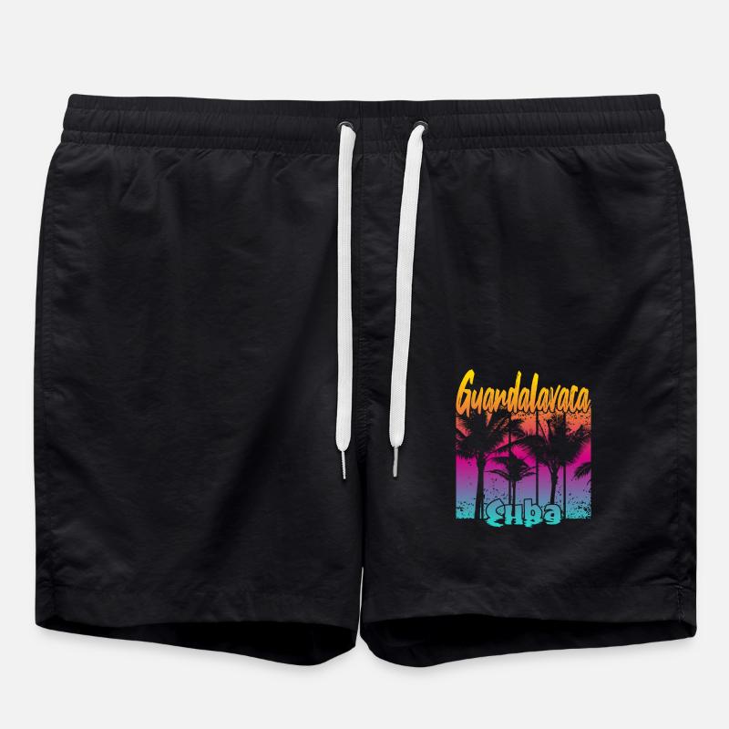 Guardalavaca Cuba - Swim Trunks - black