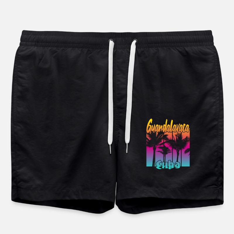 Guardalavaca Cuba - Badeshorts - Schwarz