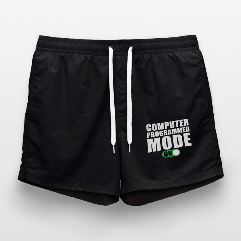 Mode programmeur informatique activé Short de bain