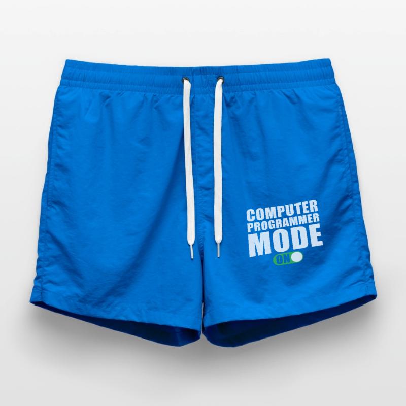Mode programmeur informatique activé Short de bain