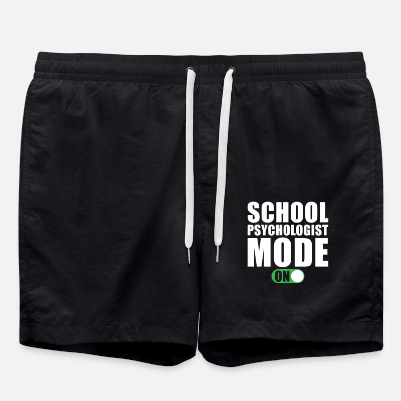 Mode Psychologue scolaire An - Short de bain - noir