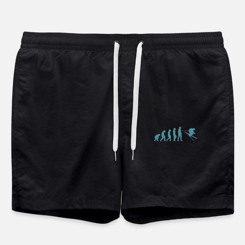 Ski Evolution Tshirt - Swim Trunks - black