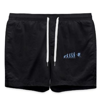 T-shirt Ski Evolution - Short de bain - noir - Devant - AI Model Male 185 light (185cm)
