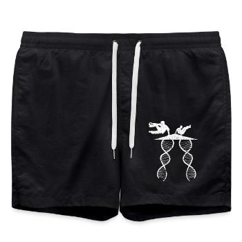 Parkour Runner Extreme Sports Parkour Runner Cadeau - Short de bain - noir - Devant - AI Model Male 185 light (185cm)