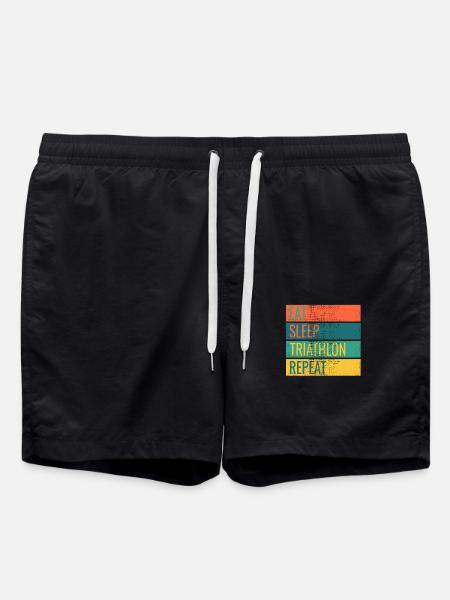 Triathlon Funny - Swim Trunks - black
