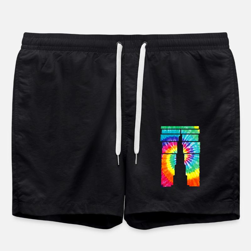Dubaï Souvenir Burj Khalifa - Short de bain - noir