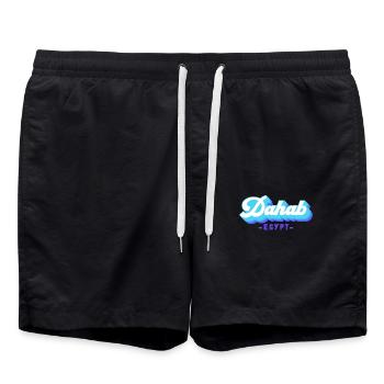 Holiday Trip Egypt Red Sea Dahab - Swim Trunks - black - Front - AI Model Male 185 light (185cm)