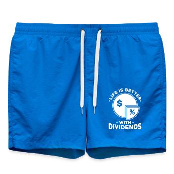 Dividend Shareholder Shares - Swim Trunks - cobalt blue - Front
