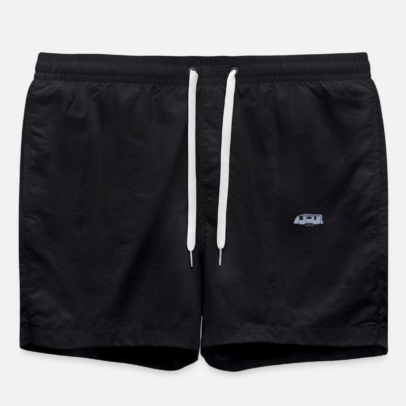 Caravan Shirt - Swim Trunks - black