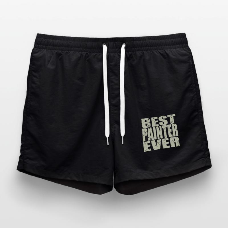 Best Painter ever Painter Gift Swim Trunks