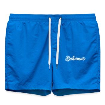 Vintage Holiday Trip Caraïbes Bahamas - Short de bain - cobalt blue - Devant